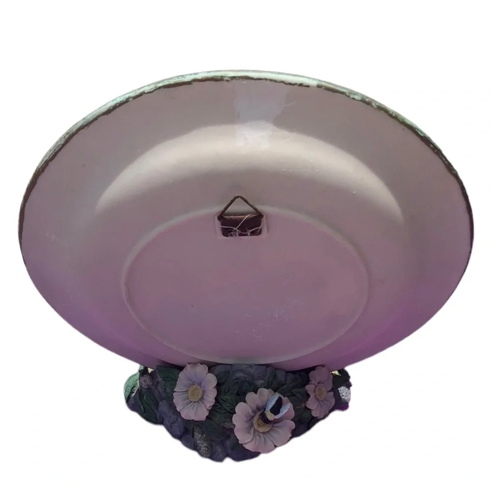 3D Bluebird Collectors Plate with Stand - Picture 7 of 7